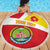 Personalized Ethiopia Amhara Region Beach Blanket Coat Of Arms With Map