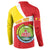 Personalized Ethiopia Amhara Region Button Sweatshirt Coat Of Arms With Map