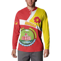 Personalized Ethiopia Amhara Region Button Sweatshirt Coat Of Arms With Map