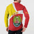 Personalized Ethiopia Amhara Region Button Sweatshirt Coat Of Arms With Map