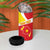 Personalized Ethiopia Amhara Region 4 in 1 Can Cooler Tumbler Coat Of Arms With Map