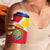 Personalized Ethiopia Amhara Region 4 in 1 Can Cooler Tumbler Coat Of Arms With Map