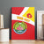 Personalized Ethiopia Amhara Region Canvas Wall Art Coat Of Arms With Map