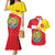 Personalized Ethiopia Amhara Region Couples Matching Mermaid Dress and Hawaiian Shirt Coat Of Arms With Map