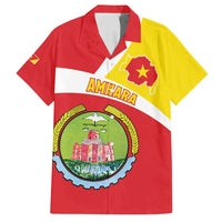 Personalized Ethiopia Amhara Region Family Matching Long Sleeve Bodycon Dress and Hawaiian Shirt Coat Of Arms With Map