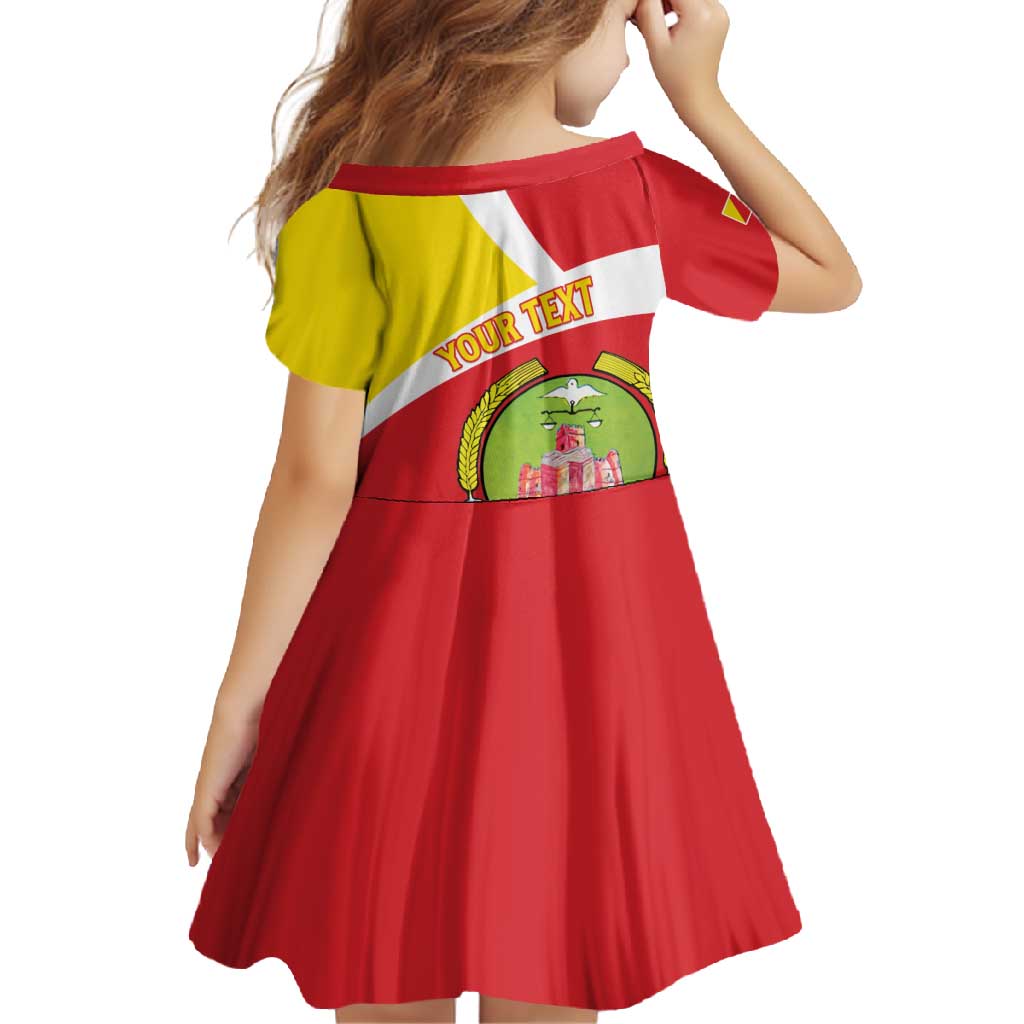 Personalized Ethiopia Amhara Region Family Matching Tank Maxi Dress and Hawaiian Shirt Coat Of Arms With Map