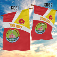 Personalized Ethiopia Amhara Region Garden Flag Coat Of Arms With Map