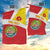 Personalized Ethiopia Amhara Region Garden Flag Coat Of Arms With Map