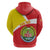 Personalized Ethiopia Amhara Region Hoodie Coat Of Arms With Map