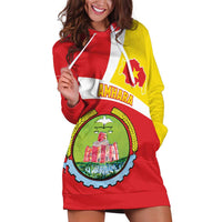 Personalized Ethiopia Amhara Region Hoodie Dress Coat Of Arms With Map