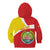 Personalized Ethiopia Amhara Region Kid Hoodie Coat Of Arms With Map