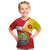 Personalized Ethiopia Amhara Region Kid T Shirt Coat Of Arms With Map