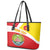 Personalized Ethiopia Amhara Region Leather Tote Bag Coat Of Arms With Map
