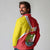 Personalized Ethiopia Amhara Region Long Sleeve Polo Shirt Coat Of Arms With Map