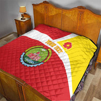 Personalized Ethiopia Amhara Region Quilt Coat Of Arms With Map