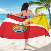 Personalized Ethiopia Amhara Region Sarong Coat Of Arms With Map