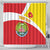Personalized Ethiopia Amhara Region Shower Curtain Coat Of Arms With Map