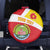Personalized Ethiopia Amhara Region Spare Tire Cover Coat Of Arms With Map