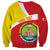 Personalized Ethiopia Amhara Region Sweatshirt Coat Of Arms With Map
