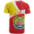 Personalized Ethiopia Amhara Region T Shirt Coat Of Arms With Map