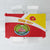 Personalized Ethiopia Amhara Region Tablecloth Coat Of Arms With Map