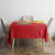 Personalized Ethiopia Amhara Region Tablecloth Coat Of Arms With Map