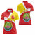 Personalized Ethiopia Amhara Region Women Polo Shirt Coat Of Arms With Map