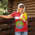 Personalized Ethiopia Amhara Region Women Polo Shirt Coat Of Arms With Map