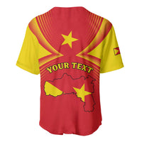 Personalized Ethiopia Tigray Region Baseball Jersey Coat Of Arms With Map