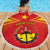 Personalized Ethiopia Tigray Region Beach Blanket Coat Of Arms With Map