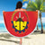 Personalized Ethiopia Tigray Region Beach Blanket Coat Of Arms With Map