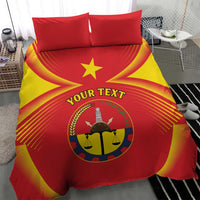 Personalized Ethiopia Tigray Region Bedding Set Coat Of Arms With Map