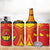 Personalized Ethiopia Tigray Region 4 in 1 Can Cooler Tumbler Coat Of Arms With Map