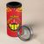Personalized Ethiopia Tigray Region 4 in 1 Can Cooler Tumbler Coat Of Arms With Map