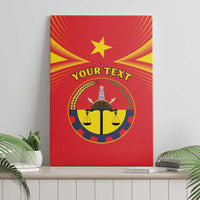 Personalized Ethiopia Tigray Region Canvas Wall Art Coat Of Arms With Map