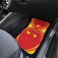Personalized Ethiopia Tigray Region Car Mats Coat Of Arms With Map