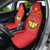 Personalized Ethiopia Tigray Region Car Seat Cover Coat Of Arms With Map
