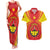 Personalized Ethiopia Tigray Region Couples Matching Tank Maxi Dress and Hawaiian Shirt Coat Of Arms With Map