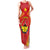 Personalized Ethiopia Tigray Region Family Matching Tank Maxi Dress and Hawaiian Shirt Coat Of Arms With Map