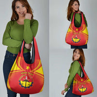 Personalized Ethiopia Tigray Region Grocery Bag Coat Of Arms With Map