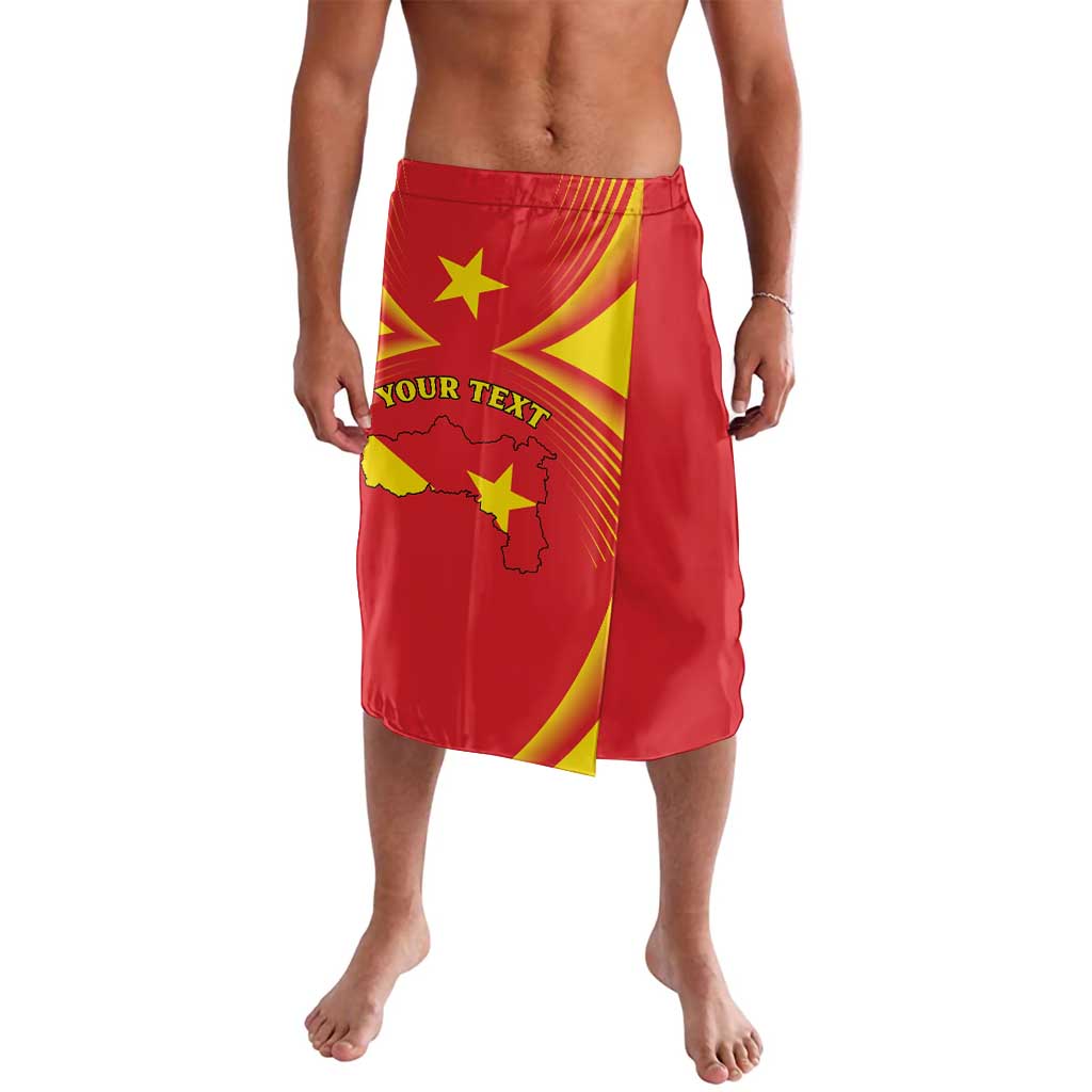 Personalized Ethiopia Tigray Region Lavalava Coat Of Arms With Map