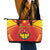 Personalized Ethiopia Tigray Region Leather Tote Bag Coat Of Arms With Map
