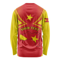 Personalized Ethiopia Tigray Region Long Sleeve Shirt Coat Of Arms With Map
