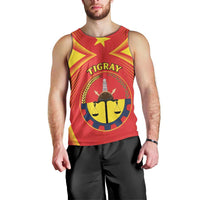 Personalized Ethiopia Tigray Region Men Tank Top Coat Of Arms With Map