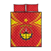 Personalized Ethiopia Tigray Region Quilt Bed Set Coat Of Arms With Map