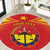 Personalized Ethiopia Tigray Region Round Carpet Coat Of Arms With Map