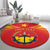 Personalized Ethiopia Tigray Region Round Carpet Coat Of Arms With Map