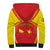 Personalized Ethiopia Tigray Region Sherpa Hoodie Coat Of Arms With Map