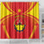Personalized Ethiopia Tigray Region Shower Curtain Coat Of Arms With Map