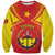 Personalized Ethiopia Tigray Region Sweatshirt Coat Of Arms With Map
